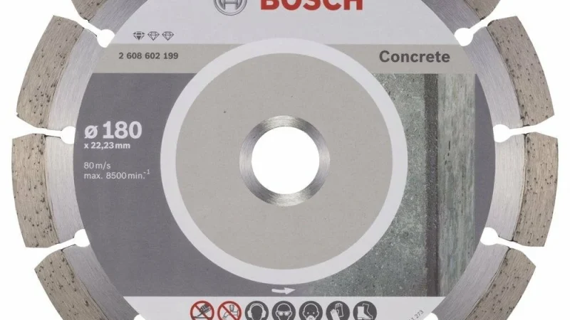 Bosch – Standard Seri Beton İçin Elmas Kesme Diski 180 mm