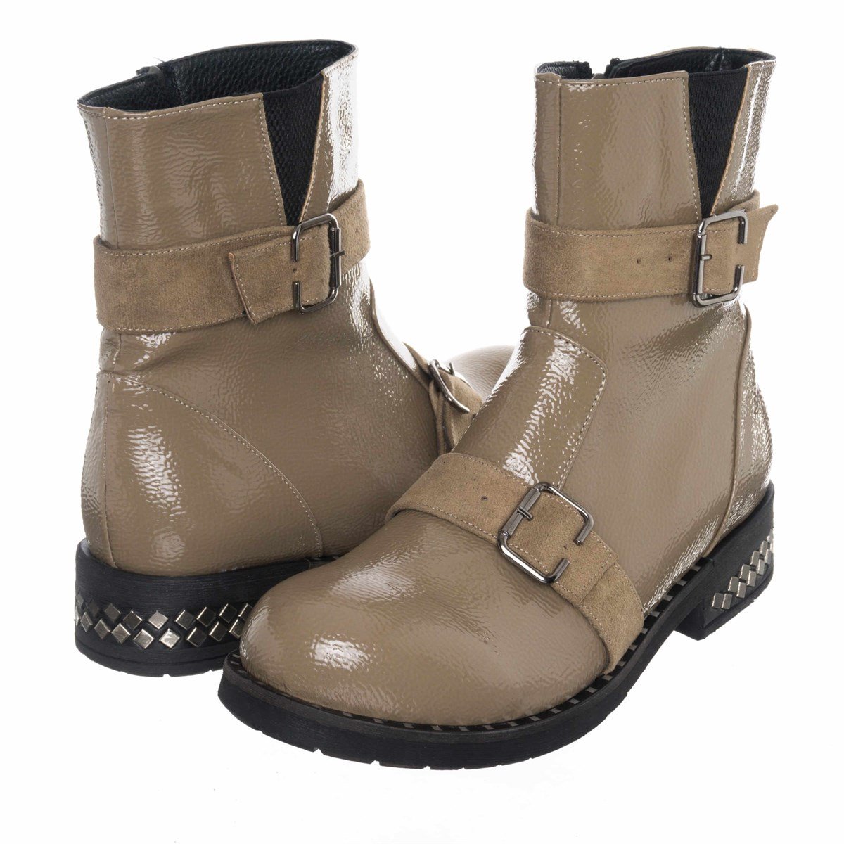 Büyük Numara Kadın BOT K111-3 Vizon