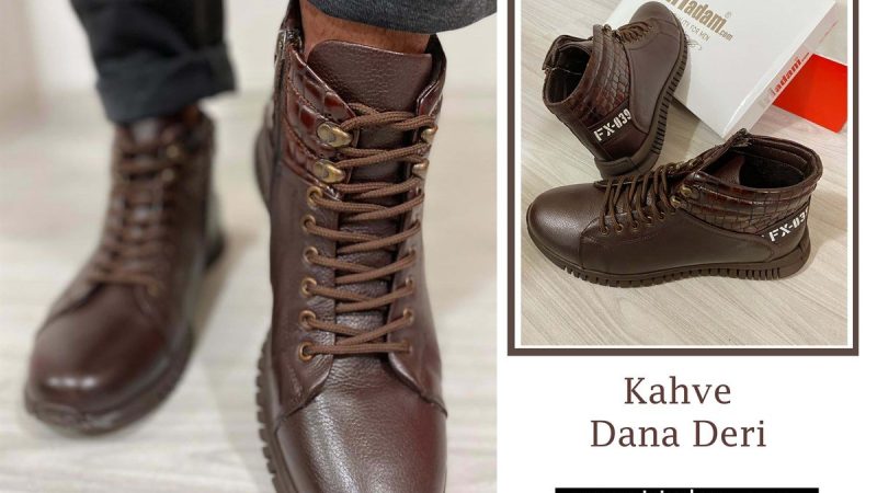 Büyük Numara Erkek Ayakkabı BRK4414 Kahverengi