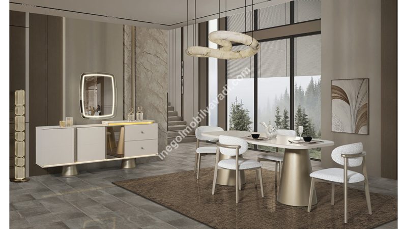 İnegöl Mobilya Dolce Yemek Odası Takımı