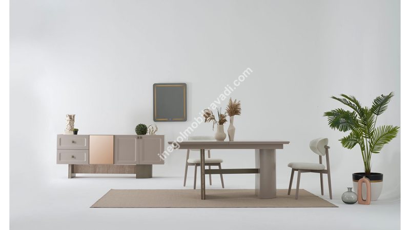 İnegöl Mobilya Sidre Yemek Odası Takımı